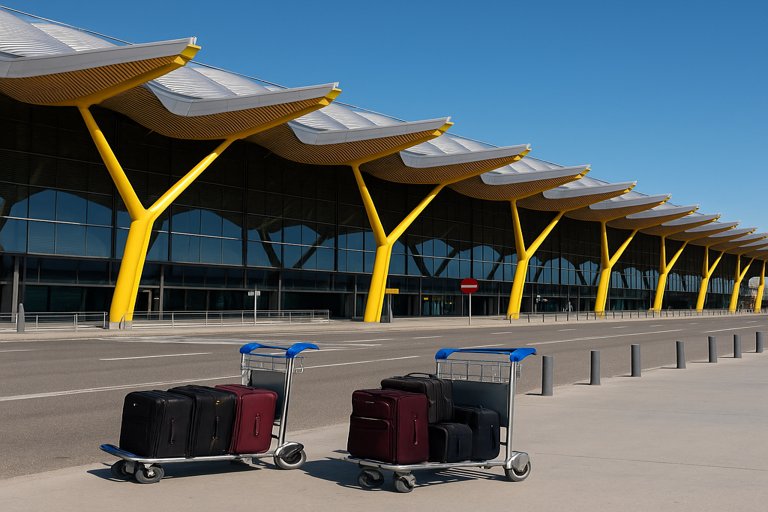 En el Aeropuerto de Barajas, dos mujeres fueron detenidas con más de 1,000,000 de euros en efectivo en su equipaje